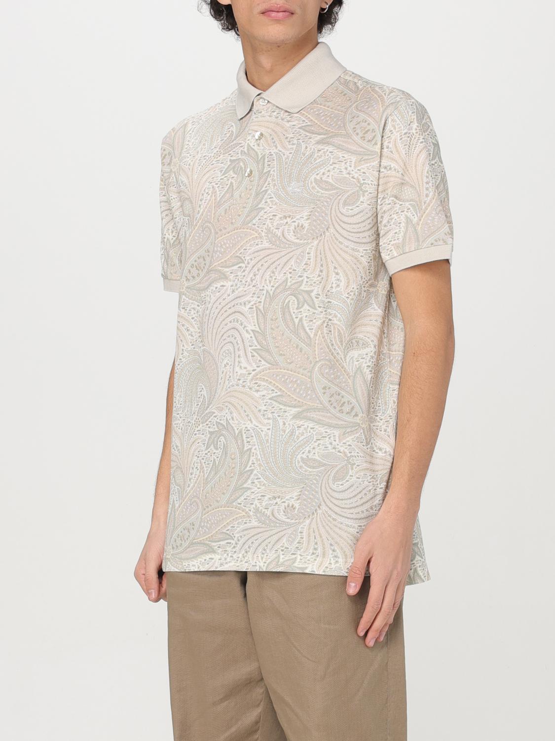 ETRO POLO SHIRT: Polo shirt men Etro, White - Img 4