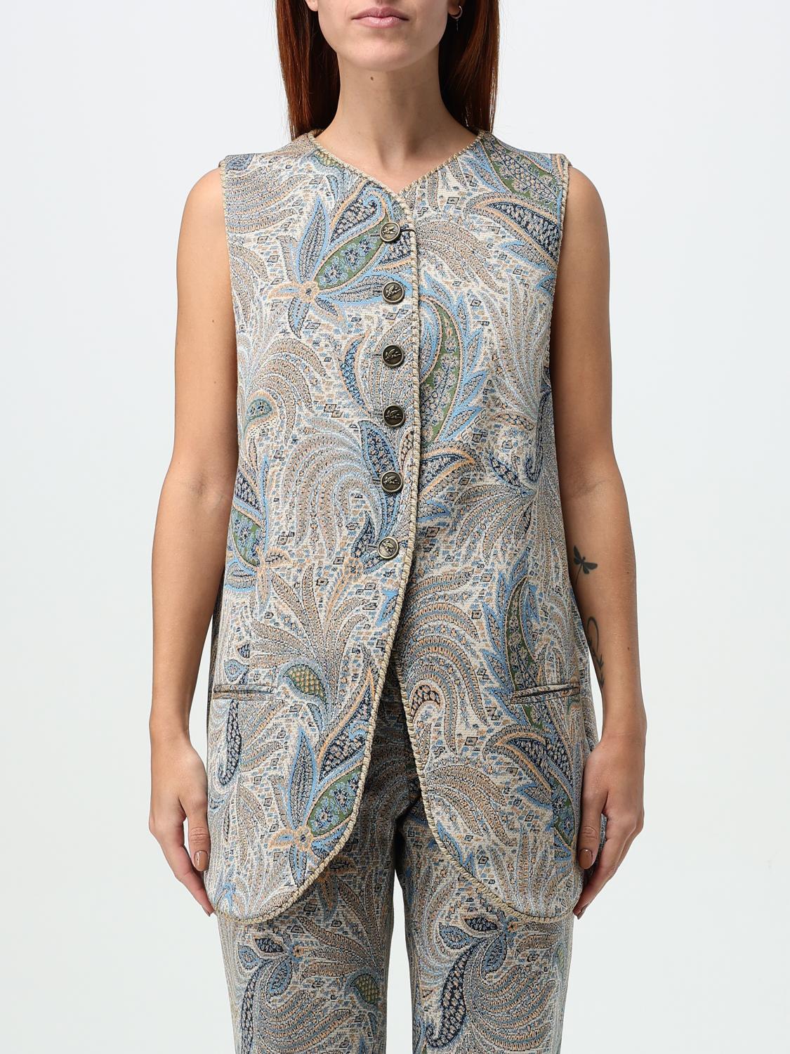 ETRO GILET: Veste femme Etro, Multicolore - Img 1