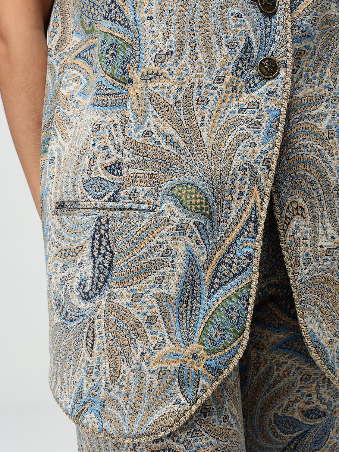 ETRO GILET: Veste femme Etro, Multicolore - Img 5