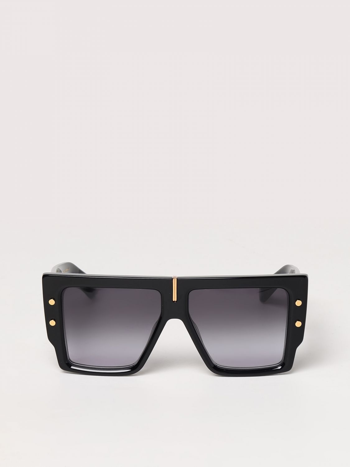 BALMAIN SUNGLASSES: Sunglasses men Balmain, Black - Img 2