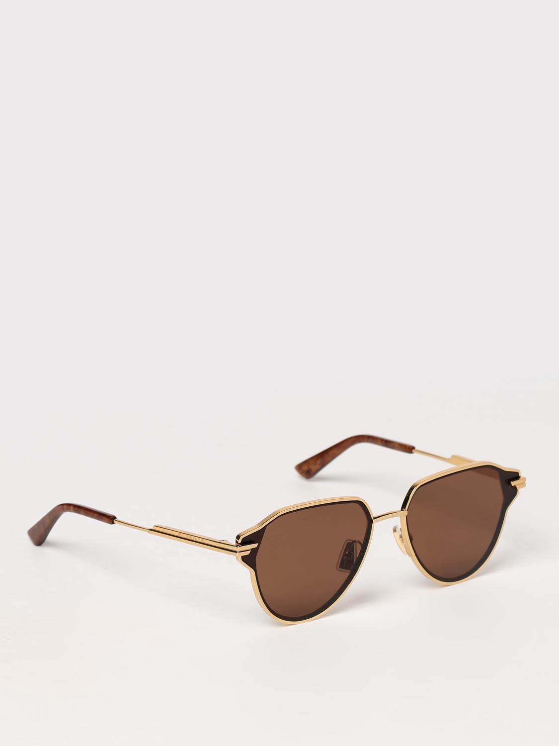 BOTTEGA VENETA SUNGLASSES: Sunglasses men Bottega Veneta, Gold - Img 1