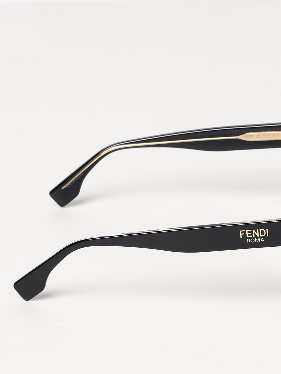 FENDI OPTICAL FRAMES: Optical frames woman Fendi, Black - Img 3