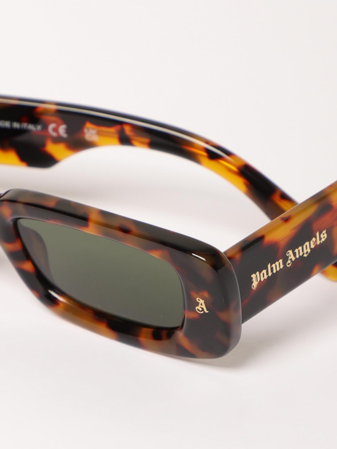 PALM ANGELS SUNGLASSES: Sunglasses men Palm Angels, Beige - Img 4