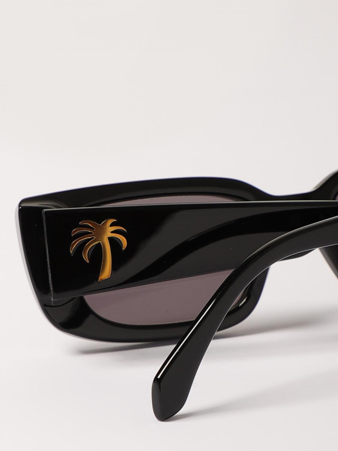 PALM ANGELS GAFAS DE SOL: Gafas de sol mujer Palm Angels, Negro - Img 4