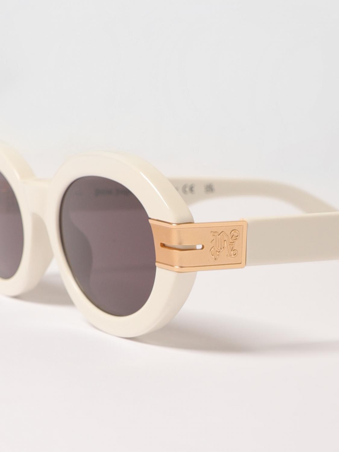 PALM ANGELS SUNGLASSES: Sunglasses men Palm Angels, White - Img 4