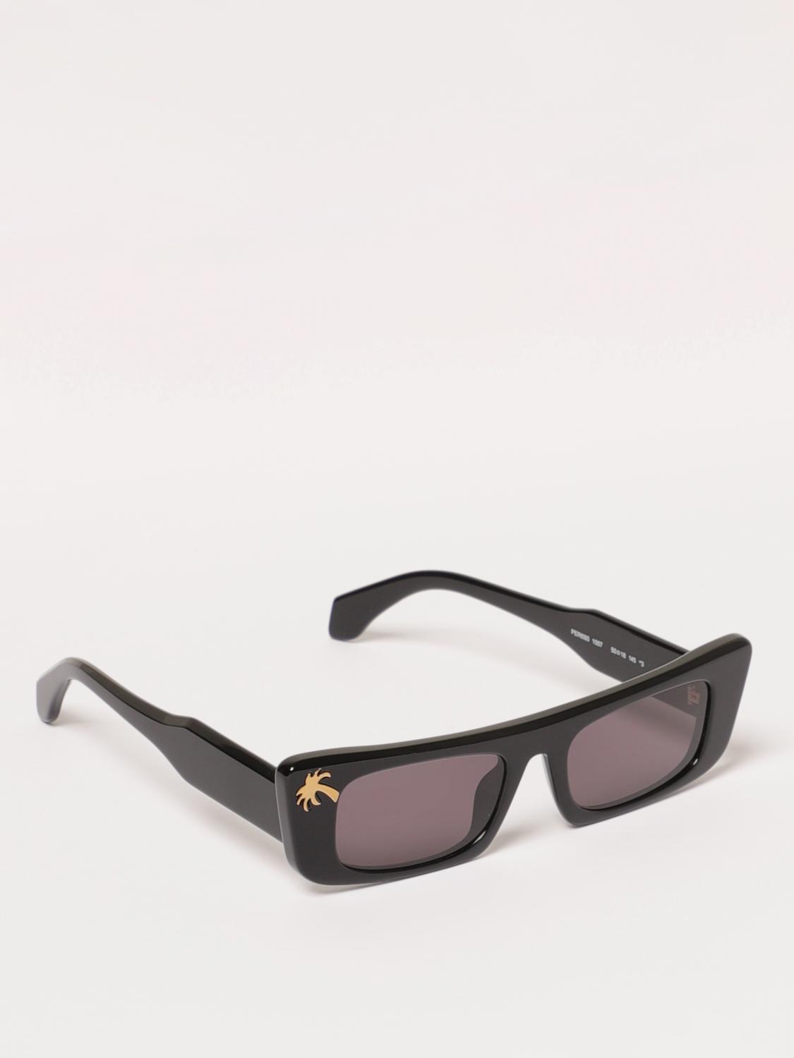 PALM ANGELS SUNGLASSES: Sunglasses men Palm Angels, Black - Img 1