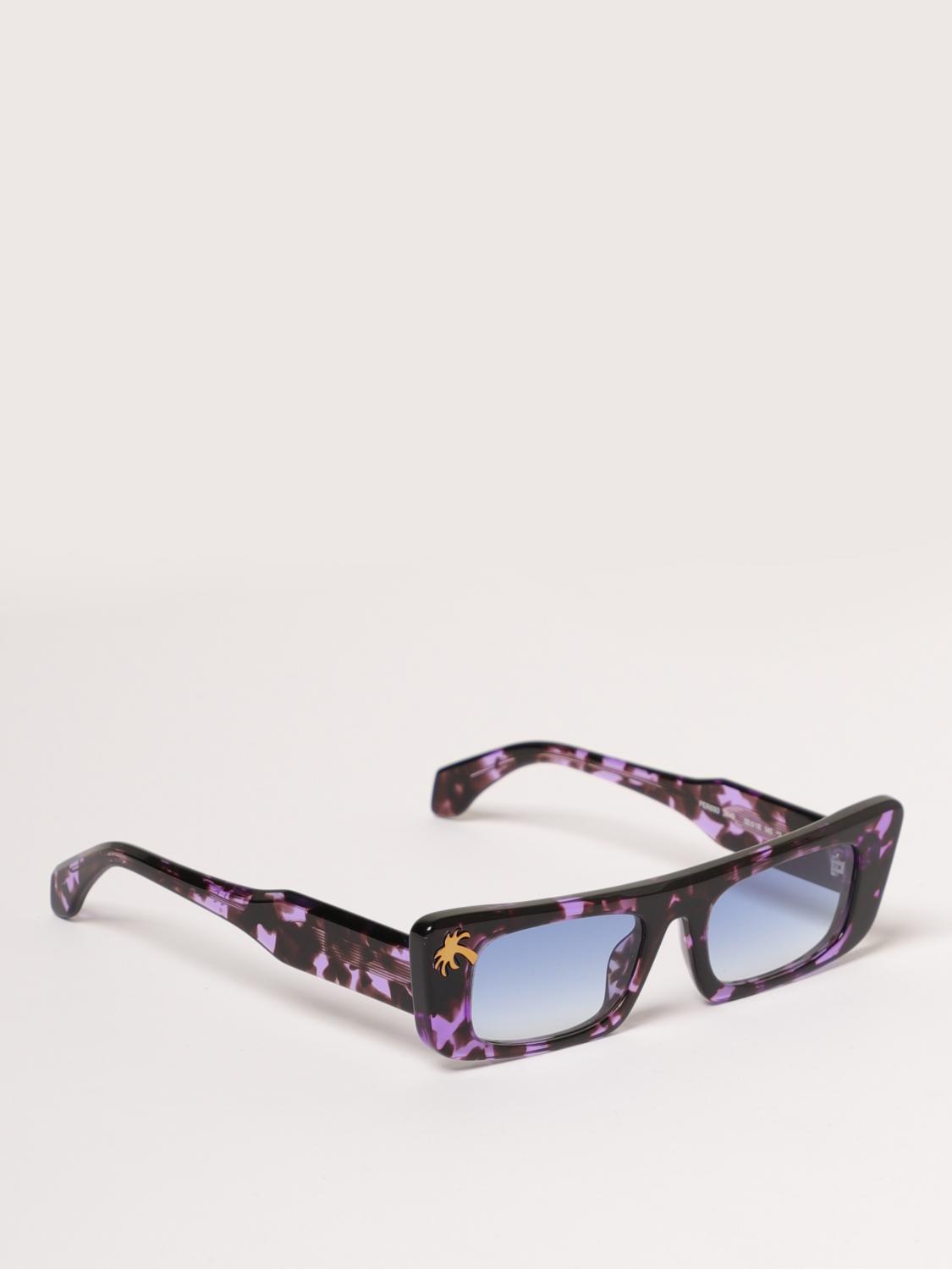 PALM ANGELS SUNGLASSES: Sunglasses men Palm Angels, Violet - Img 1