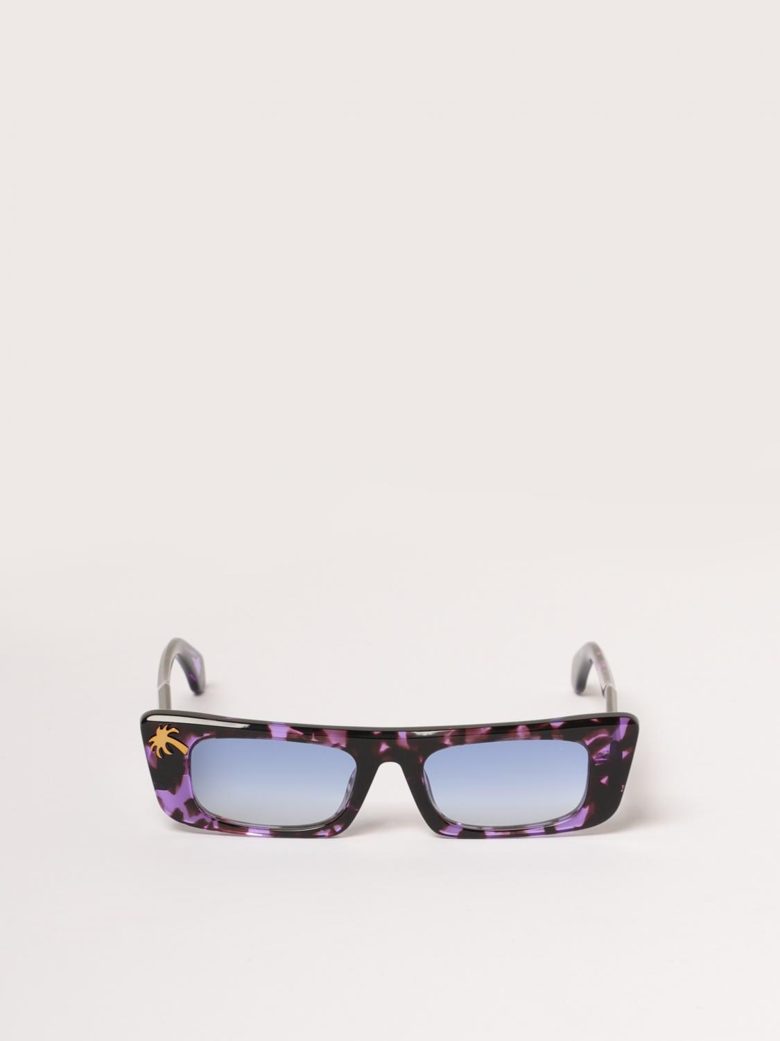 PALM ANGELS SUNGLASSES: Sunglasses men Palm Angels, Violet - Img 2