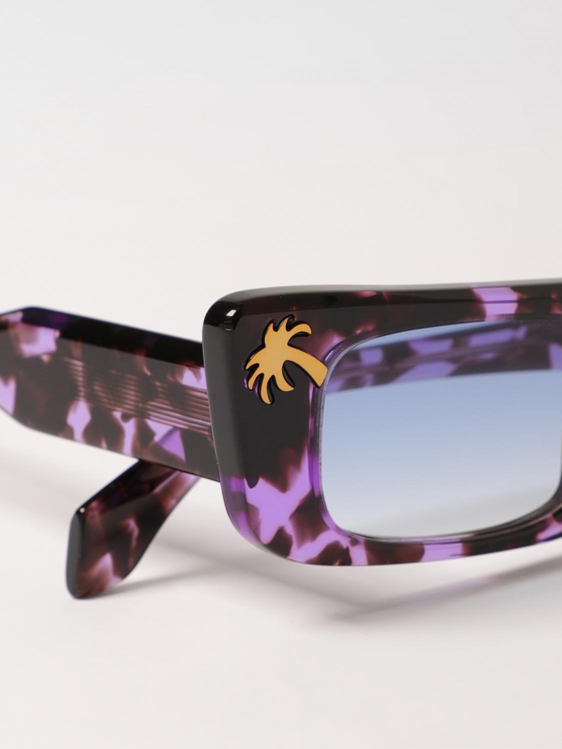 PALM ANGELS SUNGLASSES: Sunglasses men Palm Angels, Violet - Img 4