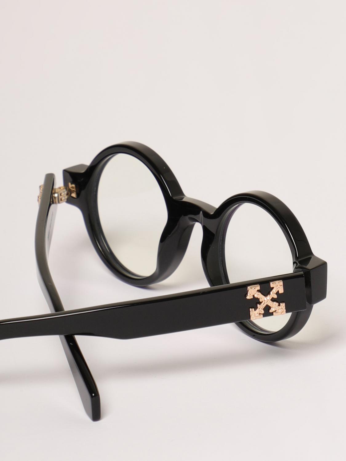 OFF-WHITE メガネフレーム: サングラス メンズ Off-white, ブラック - Img 4