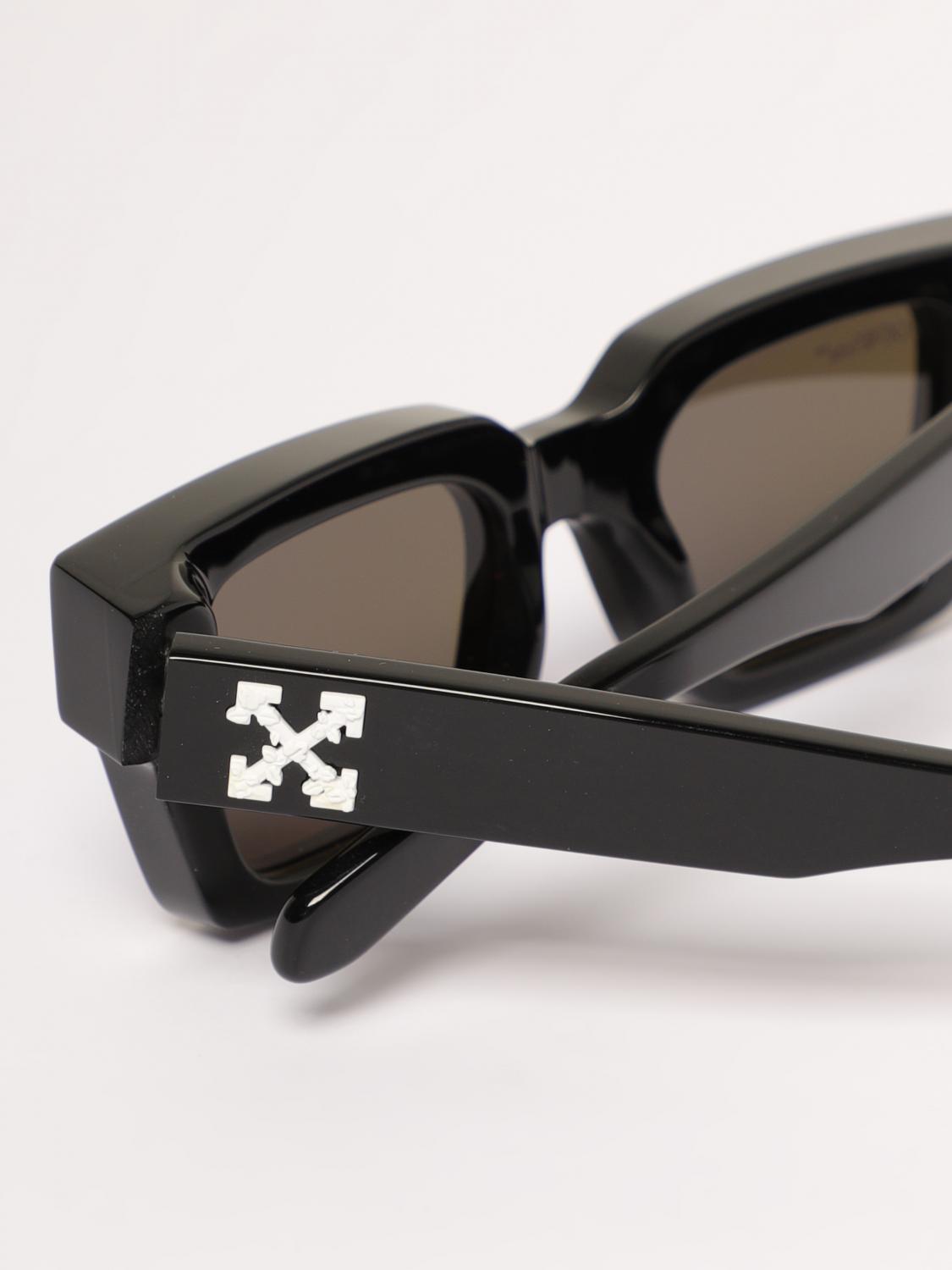 OFF-WHITE OCCHIALI DA SOLE: Occhiali da sole uomo Off-white, Nero - Img 4