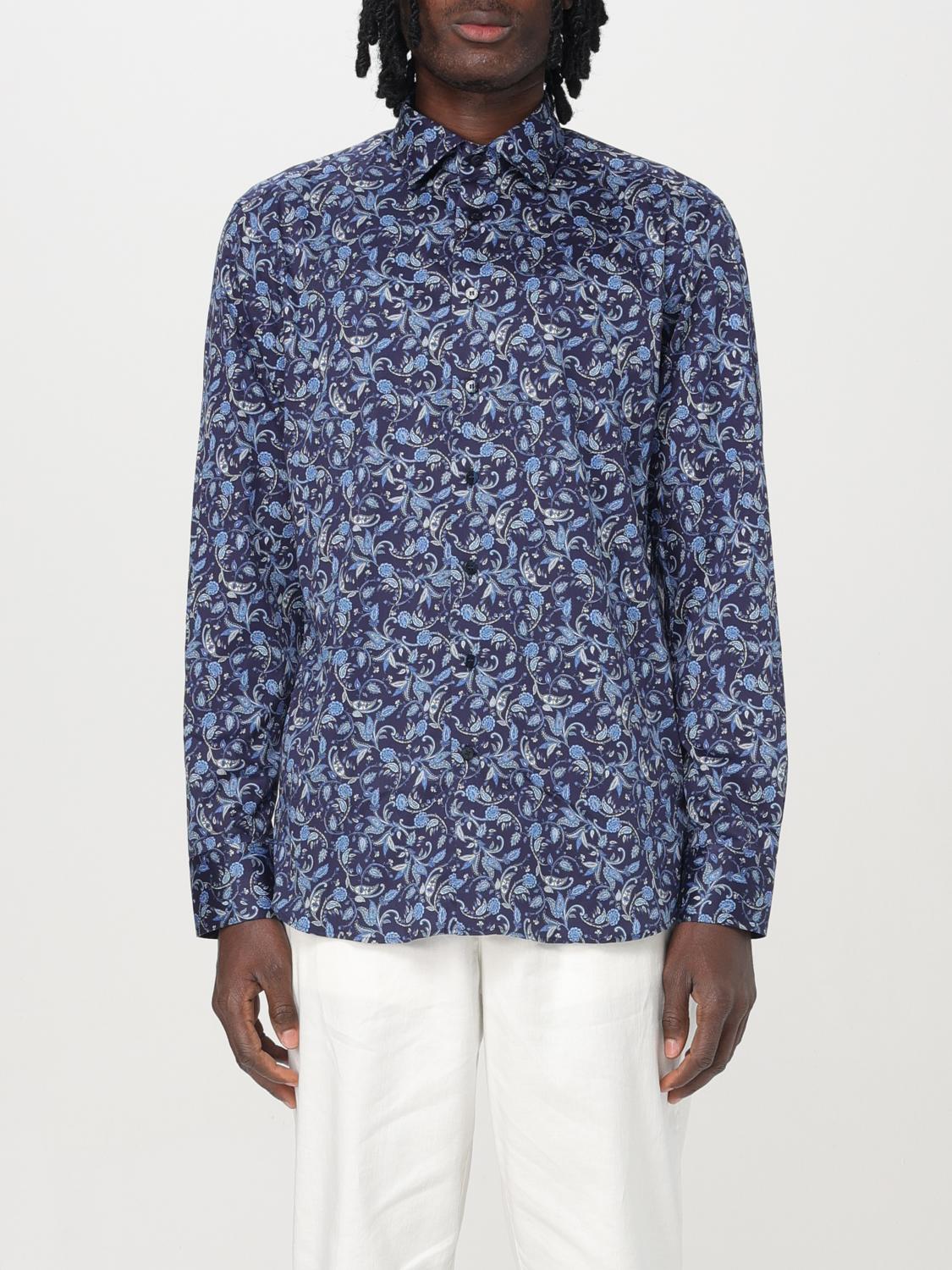 ETRO SHIRT: Shirt men Etro, Blue - Img 1