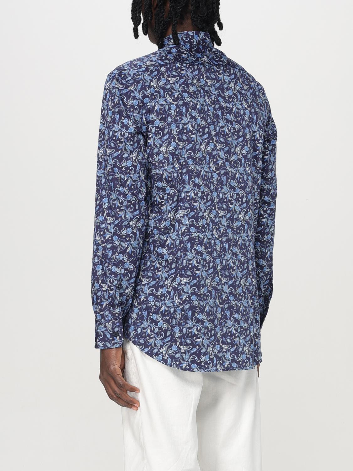 ETRO SHIRT: Shirt men Etro, Blue - Img 3