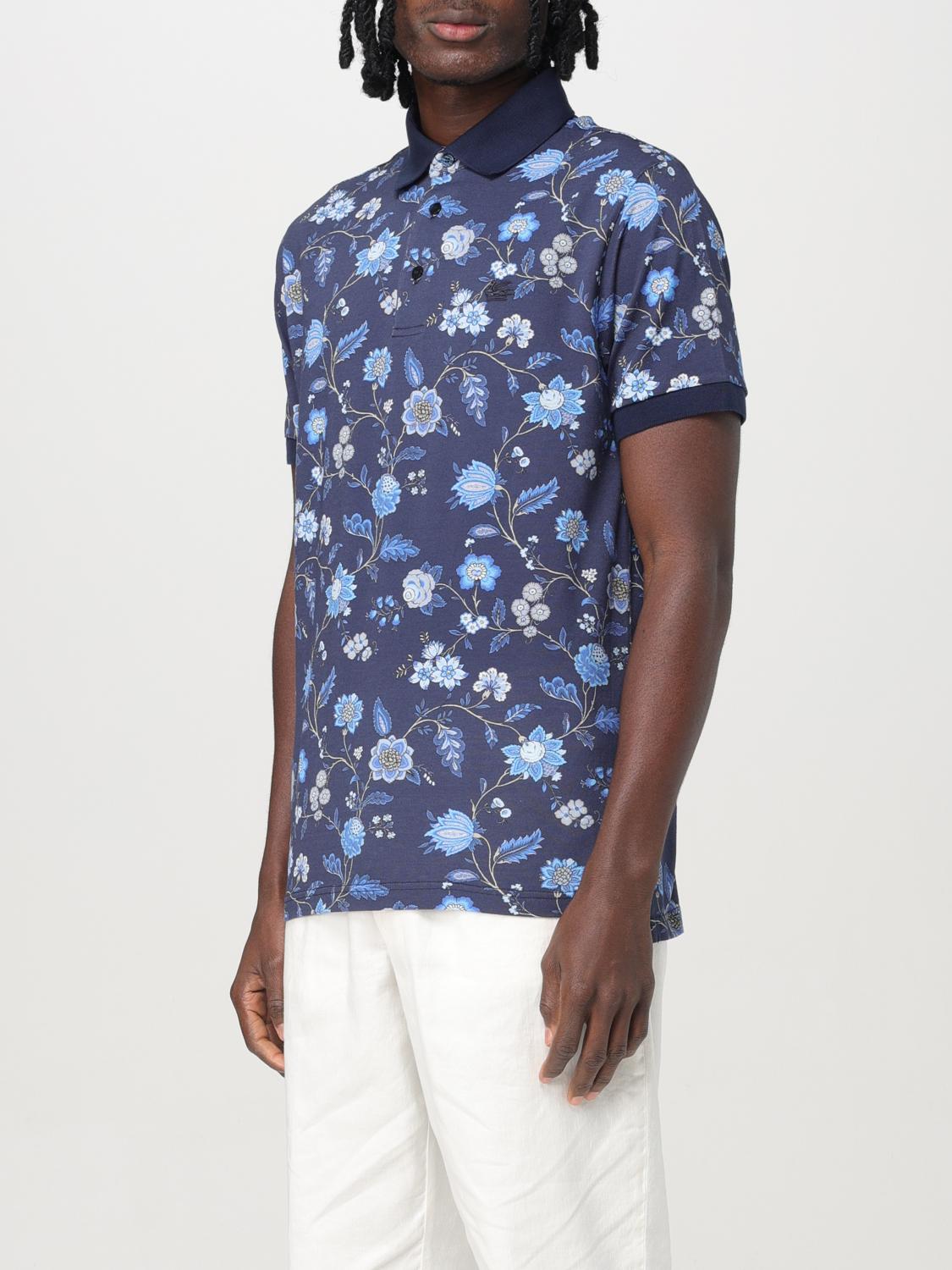 ETRO POLO SHIRT: Polo shirt men Etro, Blue - Img 4