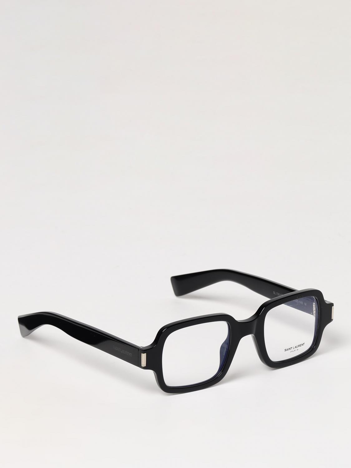 SAINT LAURENT OPTICAL FRAMES: Optical frames men Saint Laurent, Black - Img 1