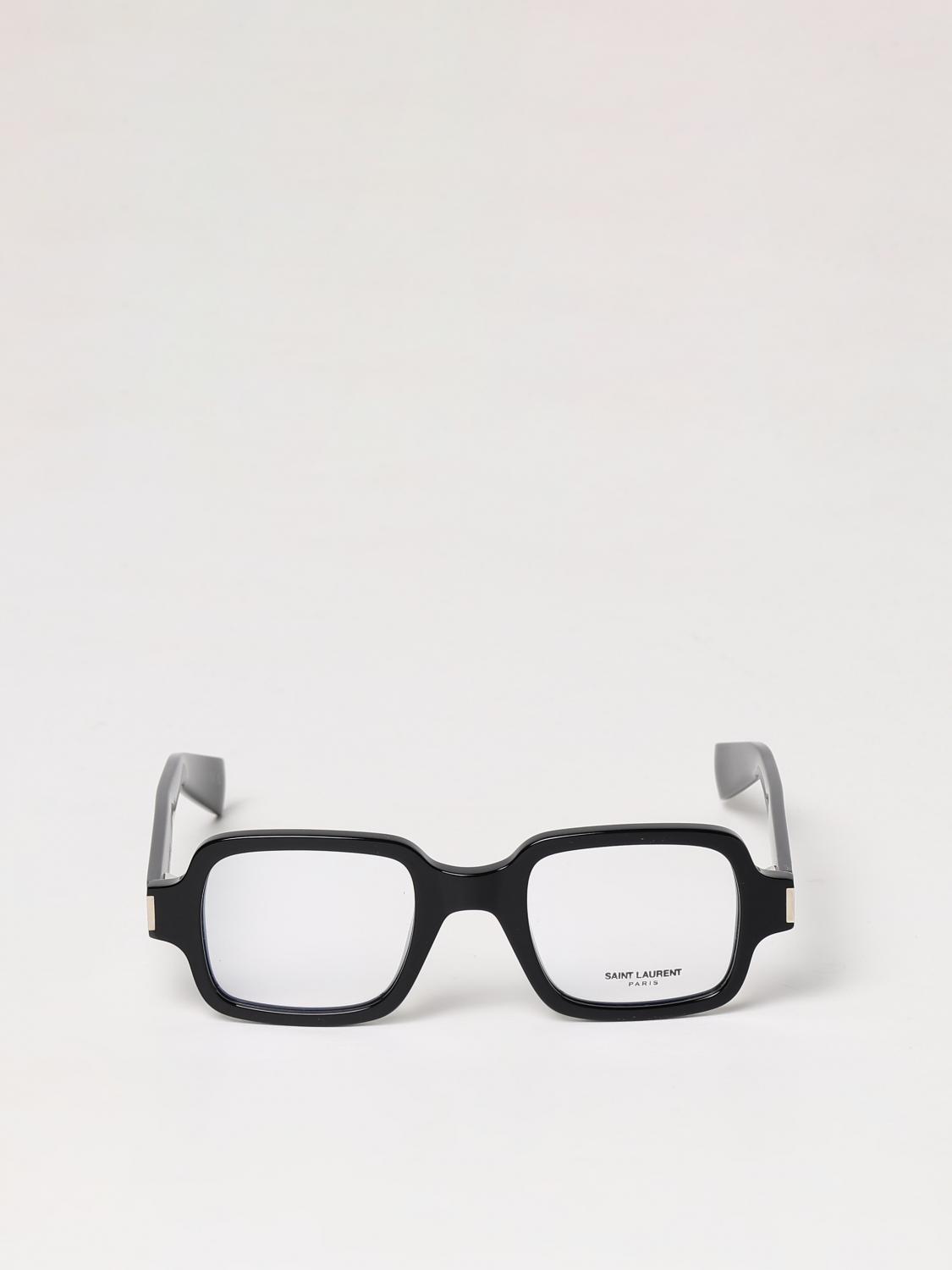 SAINT LAURENT OPTICAL FRAMES: Optical frames men Saint Laurent, Black - Img 2