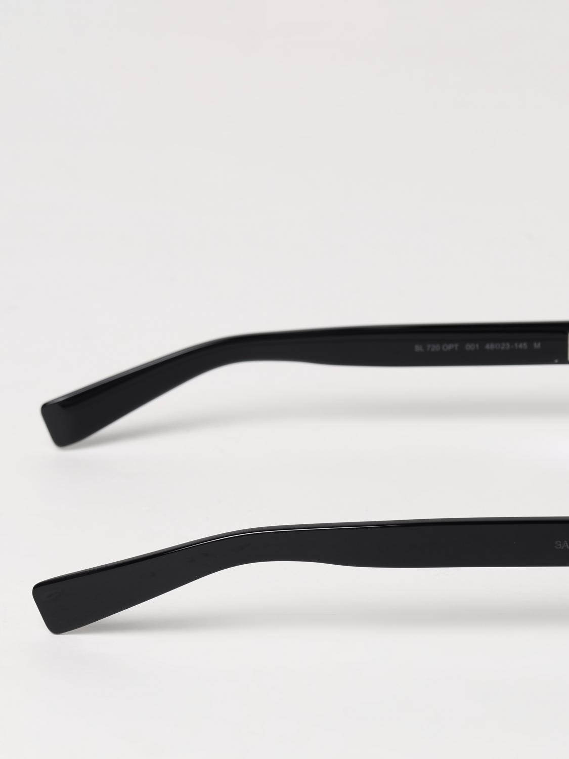 SAINT LAURENT OPTICAL FRAMES: Optical frames men Saint Laurent, Black - Img 3