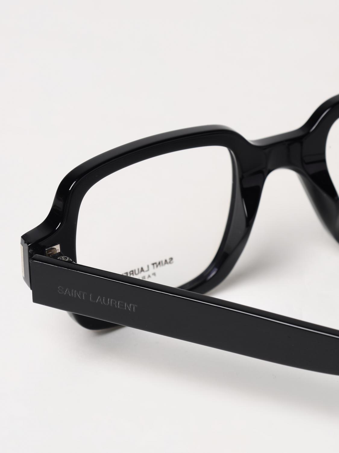 SAINT LAURENT OPTICAL FRAMES: Optical frames men Saint Laurent, Black - Img 4