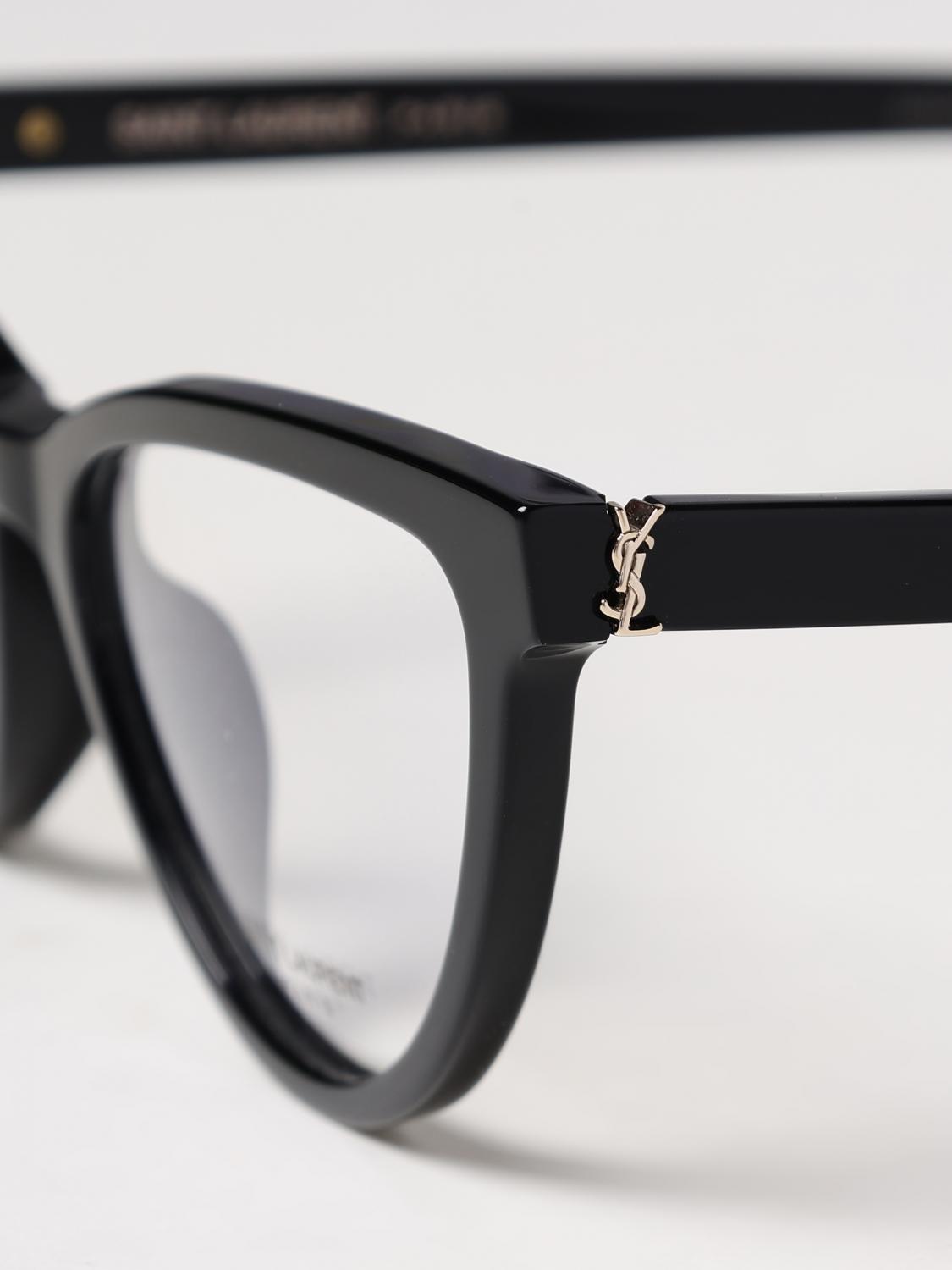 SAINT LAURENT OPTICAL FRAMES: Optical frames woman Saint Laurent, Black - Img 4