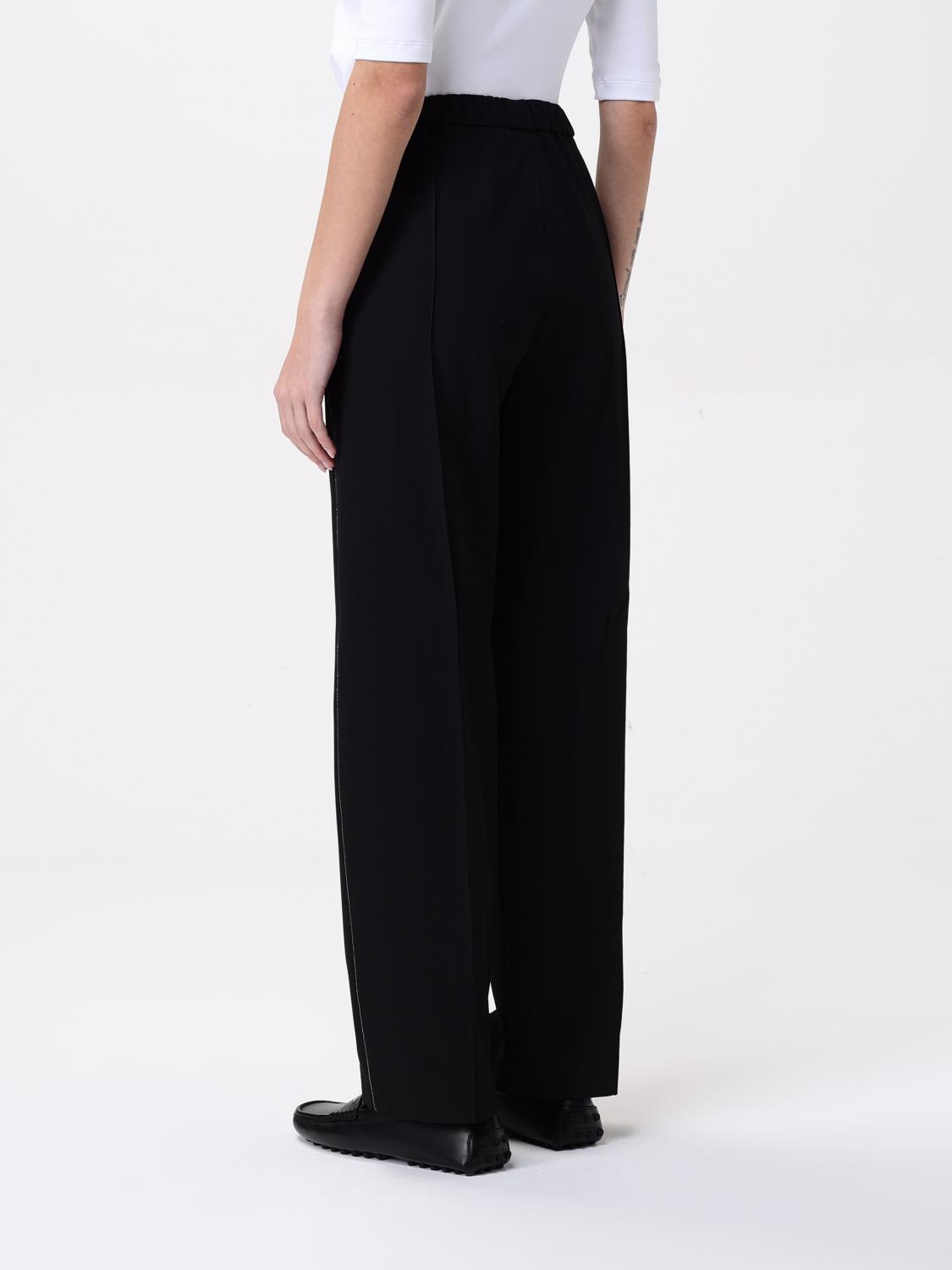 FABIANA FILIPPI PANTS: Pants woman Fabiana Filippi, Black - Img 3