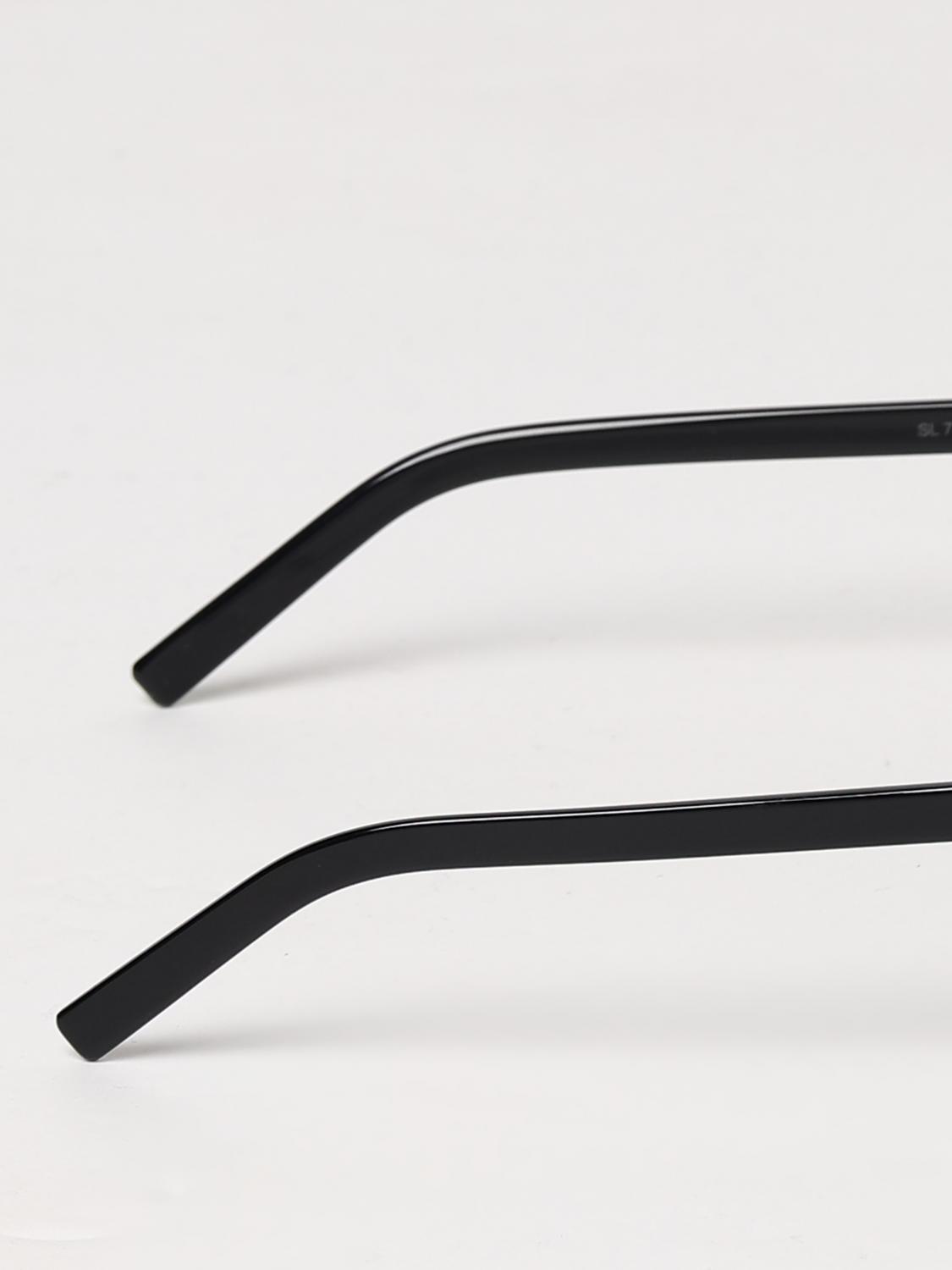 SAINT LAURENT LUNETTES DE SOLEIL: Lunettes de vue homme Saint Laurent, Noir - Img 3