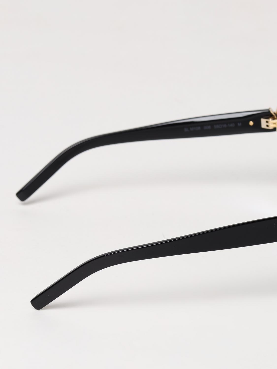 SAINT LAURENT OPTICAL FRAMES: Optical frames woman Saint Laurent, Black - Img 3