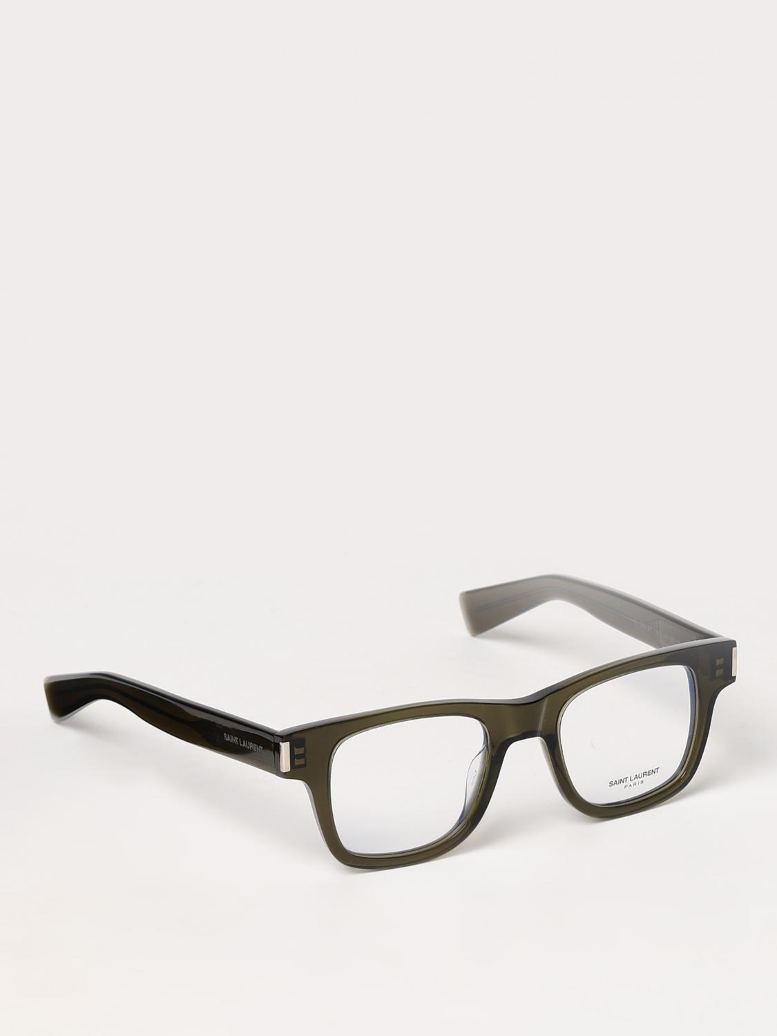 SAINT LAURENT OPTICAL FRAMES: Sunglasses men Saint Laurent, Green - Img 1