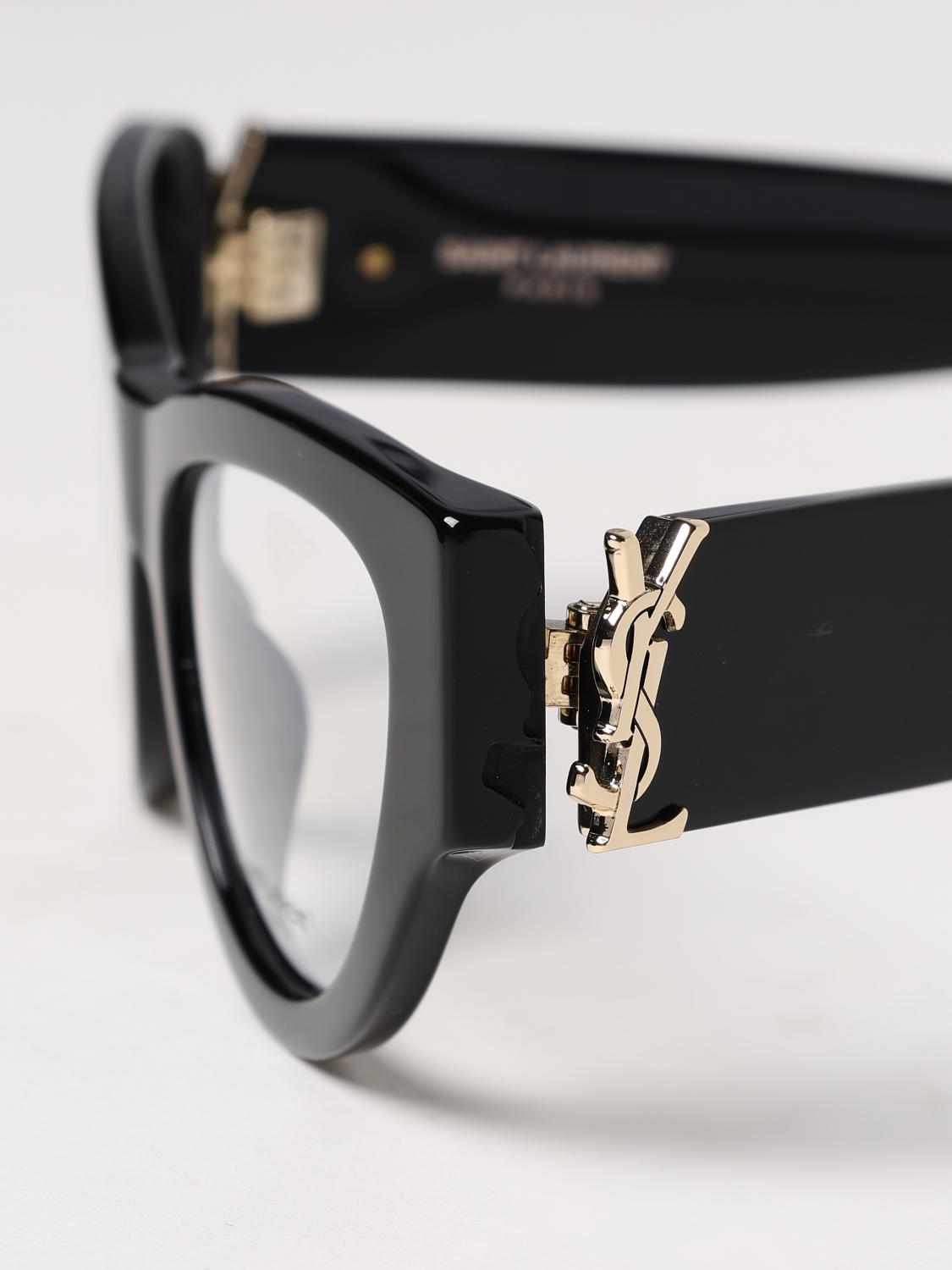 SAINT LAURENT OPTICAL FRAMES: Optical frames woman Saint Laurent, Black - Img 4