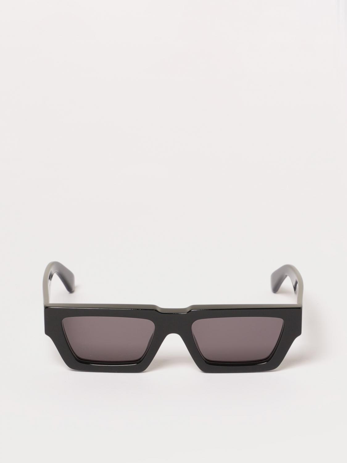 OFF-WHITE: Sunglasses men - Black | Off-White sunglasses