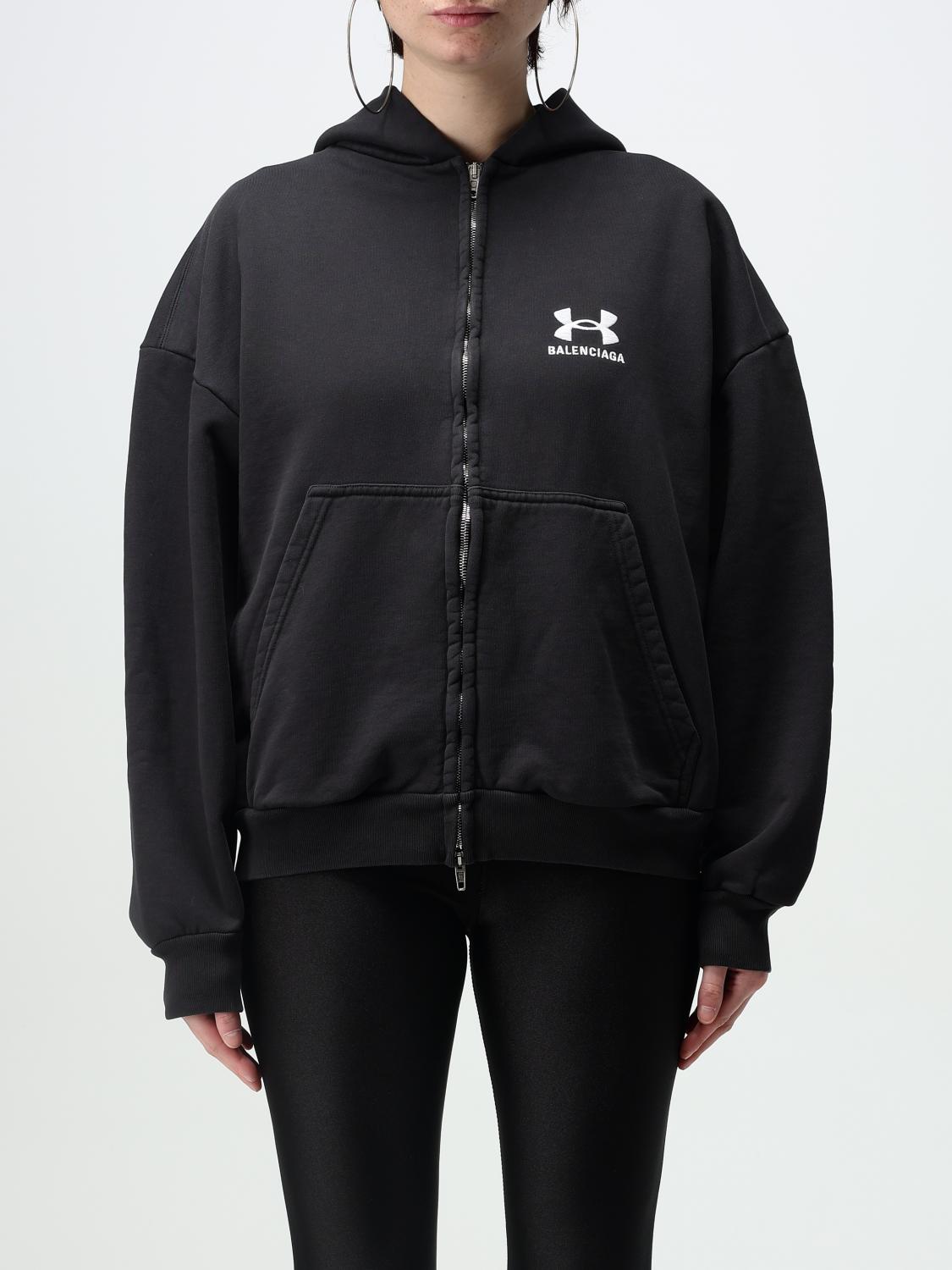 BALENCIAGA SWEATSHIRT: Sweatshirt damen Balenciaga, Schwarz - Img 1