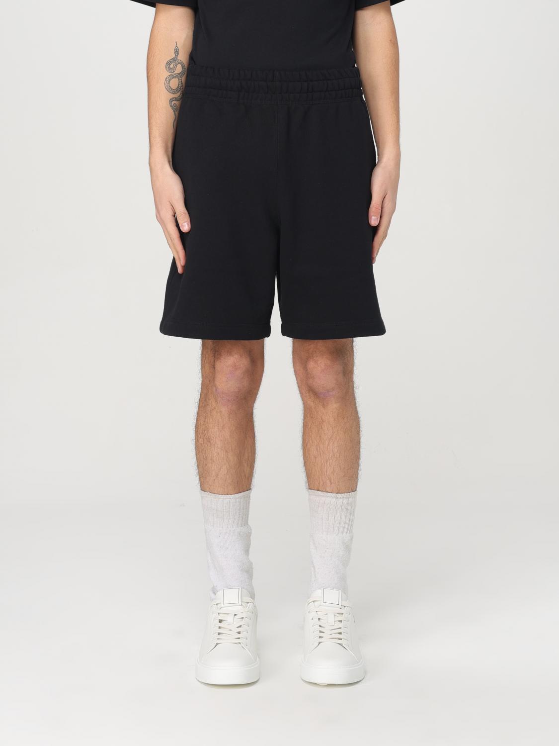 BURBERRY SHORT: Short men Burberry, Black - Img 1