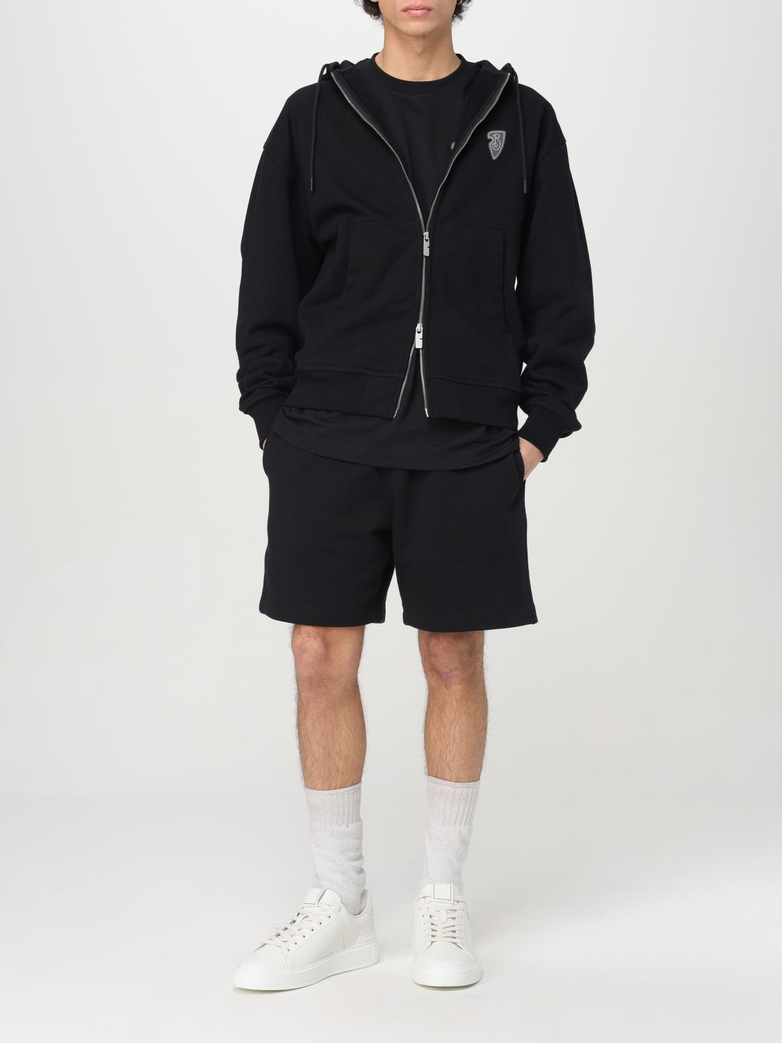 BURBERRY SHORT: Short men Burberry, Black - Img 2