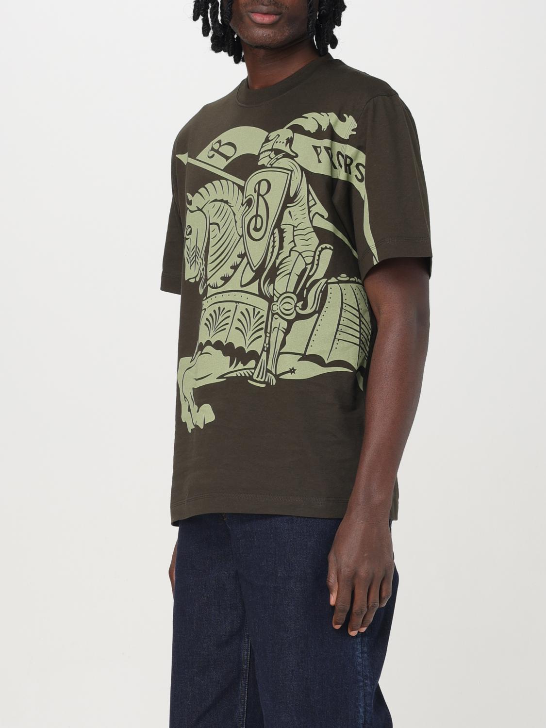 BURBERRY T-SHIRT: T-shirt men Burberry, Green - Img 4