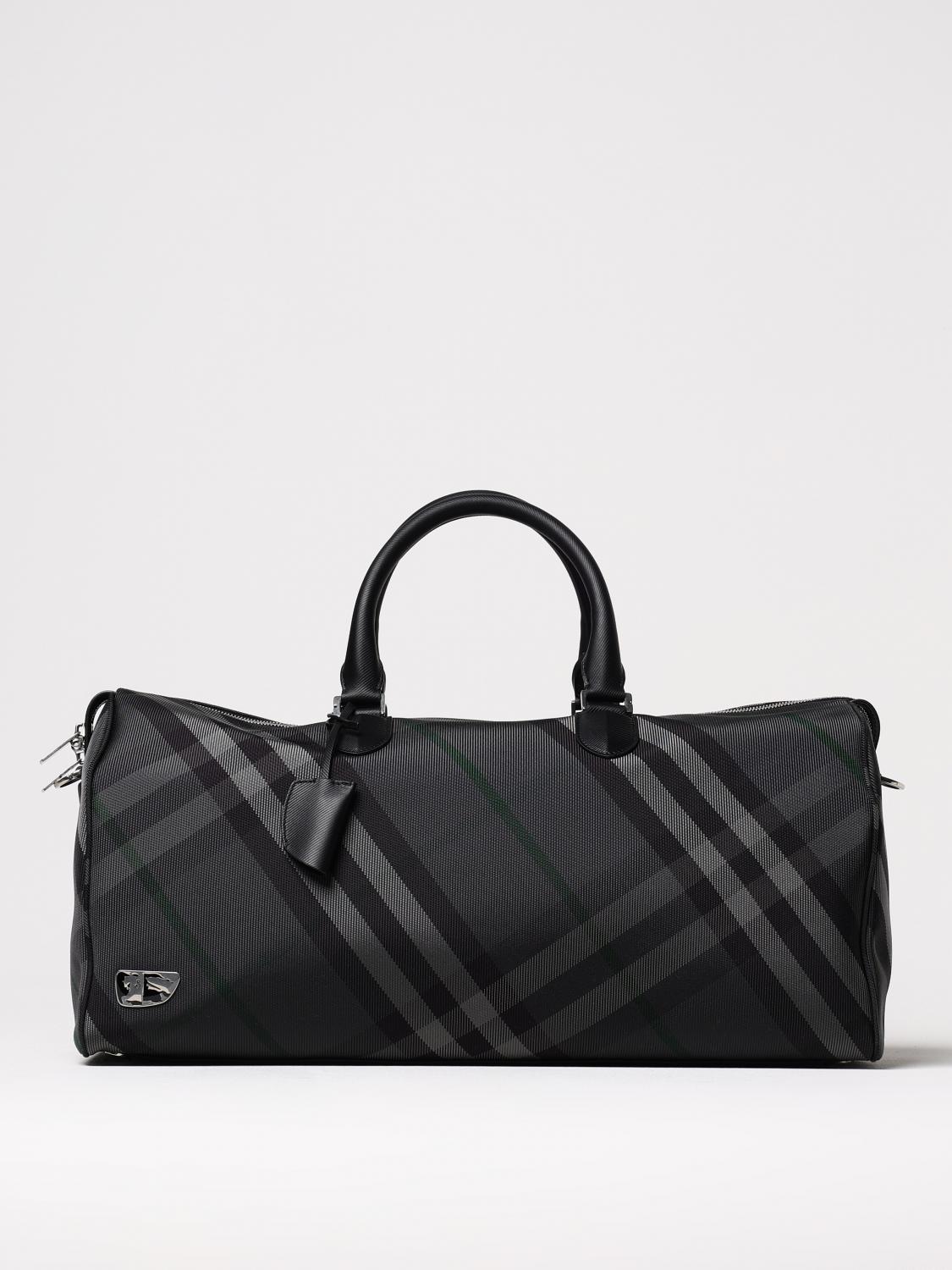 BURBERRY SHOULDER BAG: Bags men Burberry, Grey - Img 1