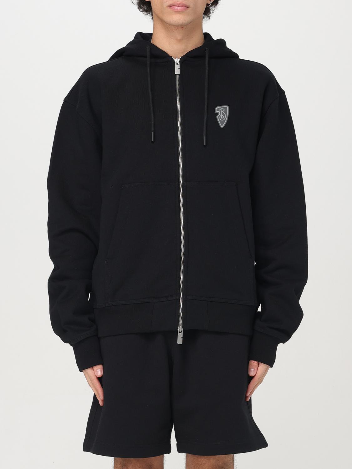 BURBERRY SWEATSHIRT: Sweatshirt men Burberry, Black - Img 1