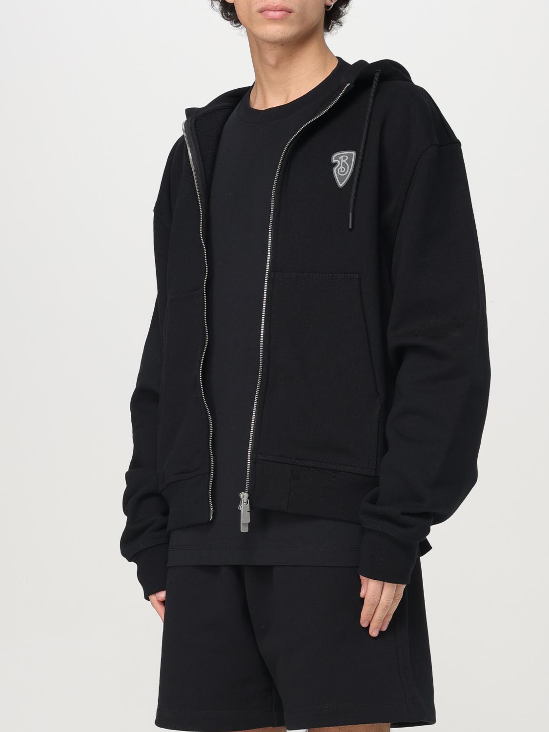 BURBERRY SWEATSHIRT: Sweatshirt men Burberry, Black - Img 4