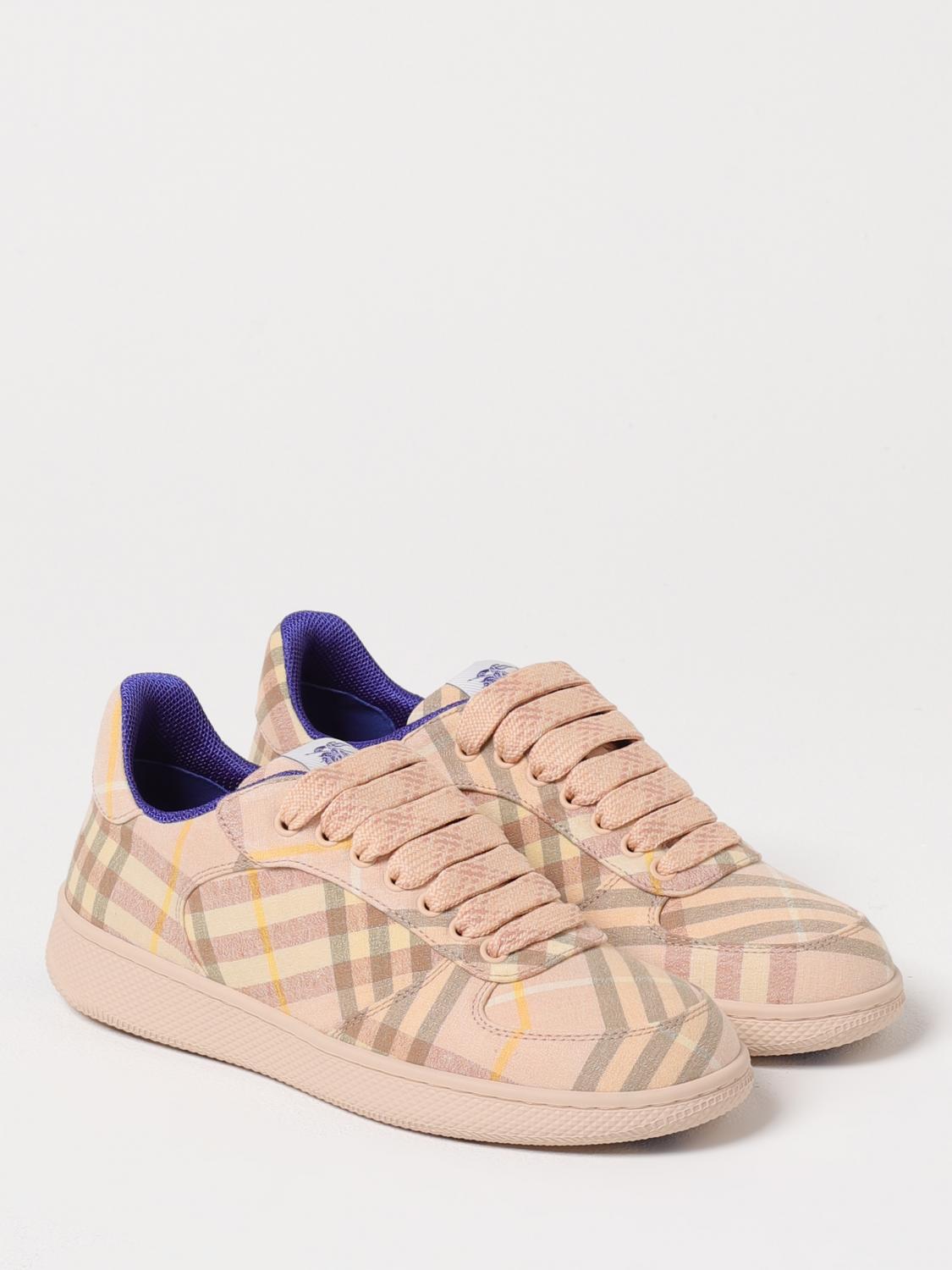 BURBERRY SNEAKERS: Sneakers woman Burberry, Beige - Img 2