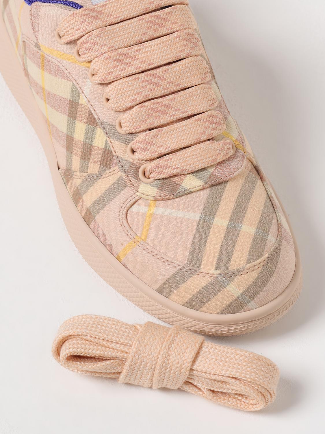 BURBERRY SNEAKERS: Sneakers woman Burberry, Beige - Img 4