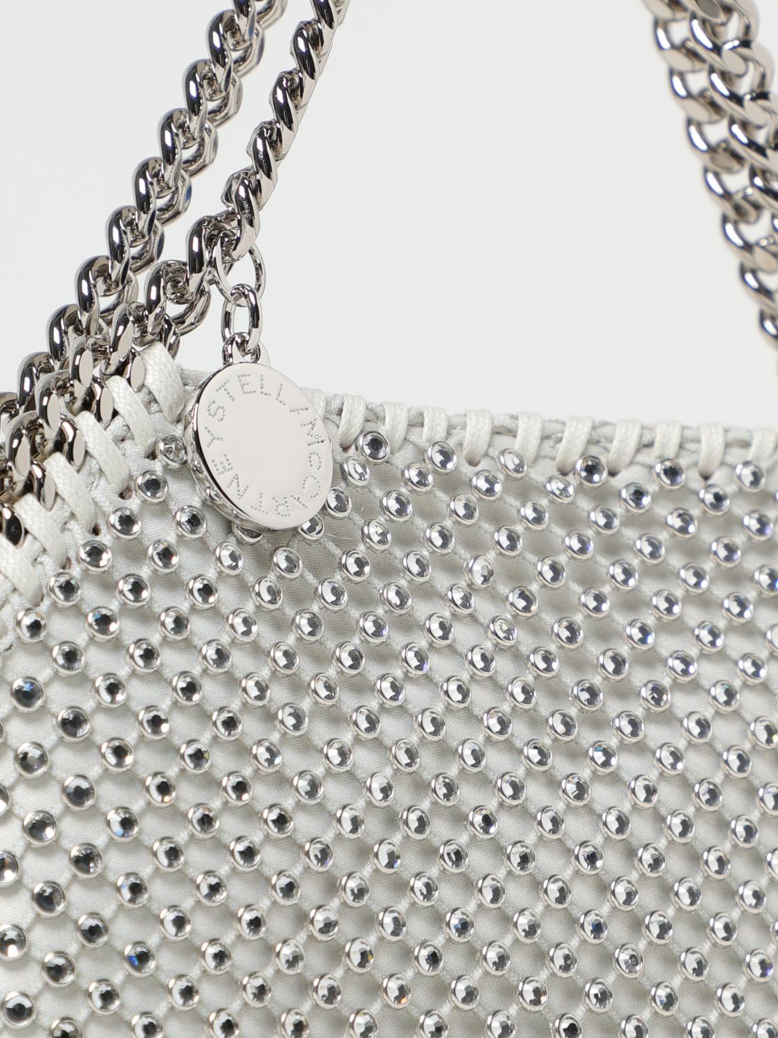 STELLA MCCARTNEY MINI BAG: Shoulder bag woman Stella McCartney, Dove Grey - Img 4