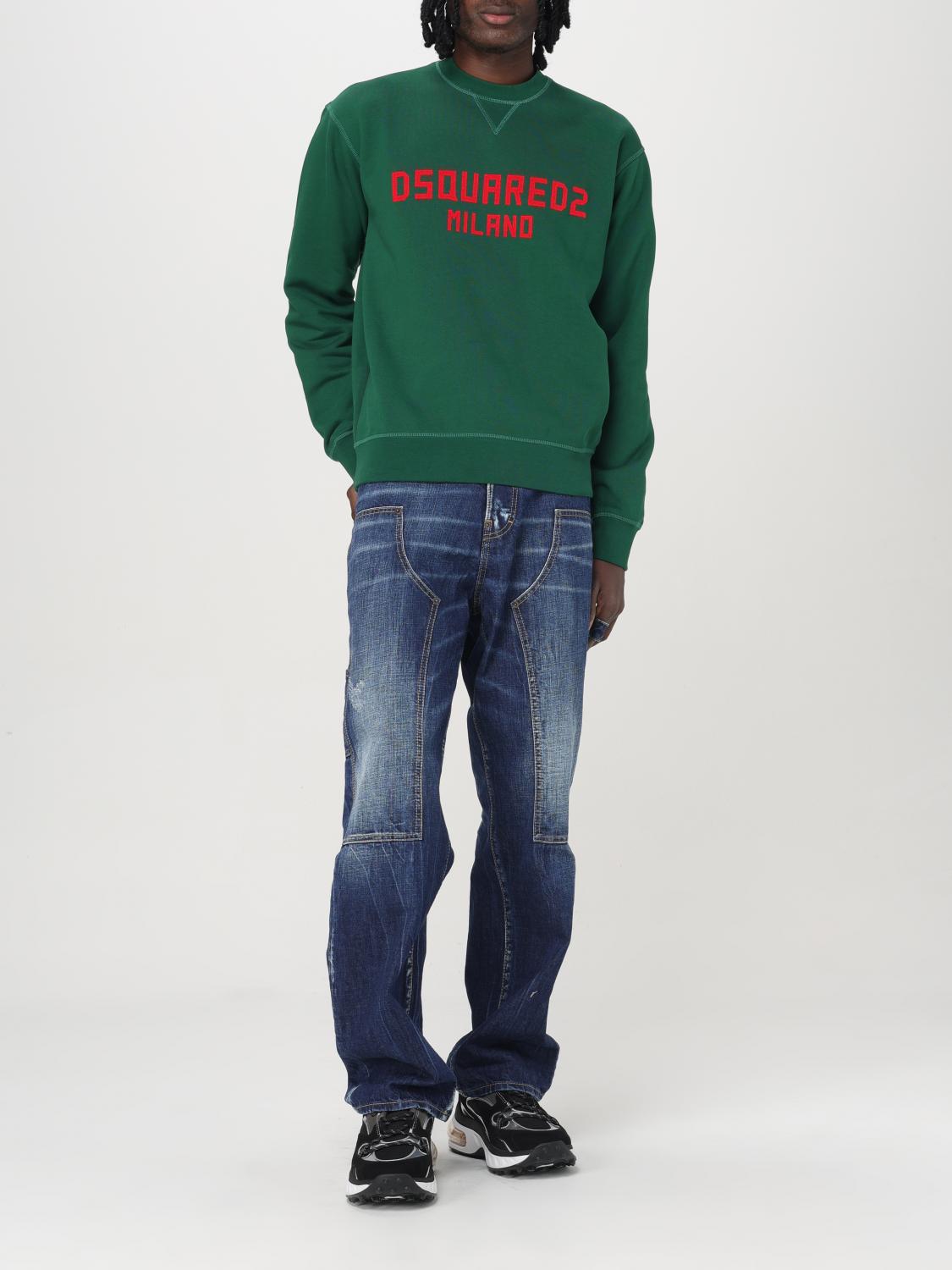 DSQUARED2 SWEATSHIRT: Sweatshirt men Dsquared2, Green - Img 2