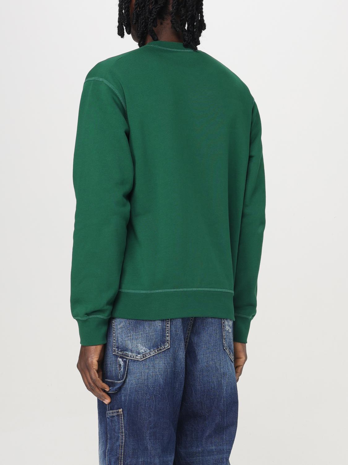 DSQUARED2 SWEATSHIRT: Sweatshirt men Dsquared2, Green - Img 3