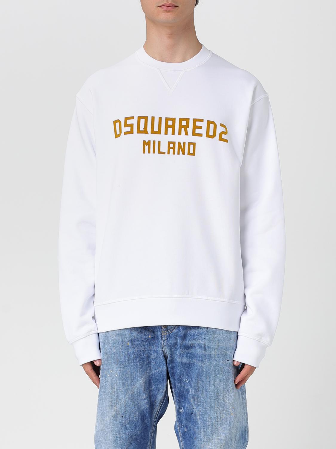 DSQUARED2 SUDADERA: Sudadera hombre Dsquared2, Blanco 1 - Img 1