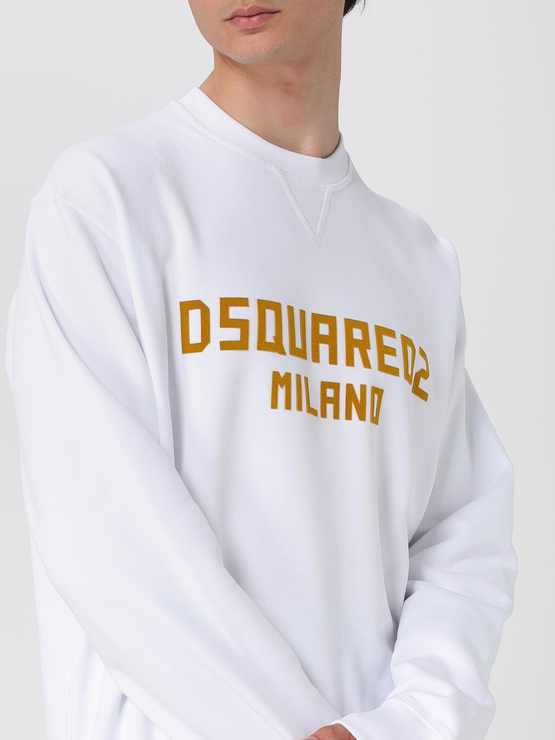 DSQUARED2 SUDADERA: Sudadera hombre Dsquared2, Blanco 1 - Img 3
