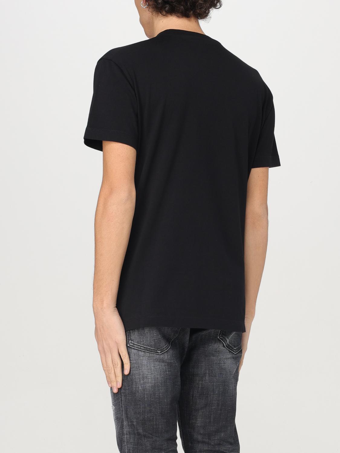 DSQUARED2 T-SHIRT: T-shirt men Dsquared2, Black - Img 3