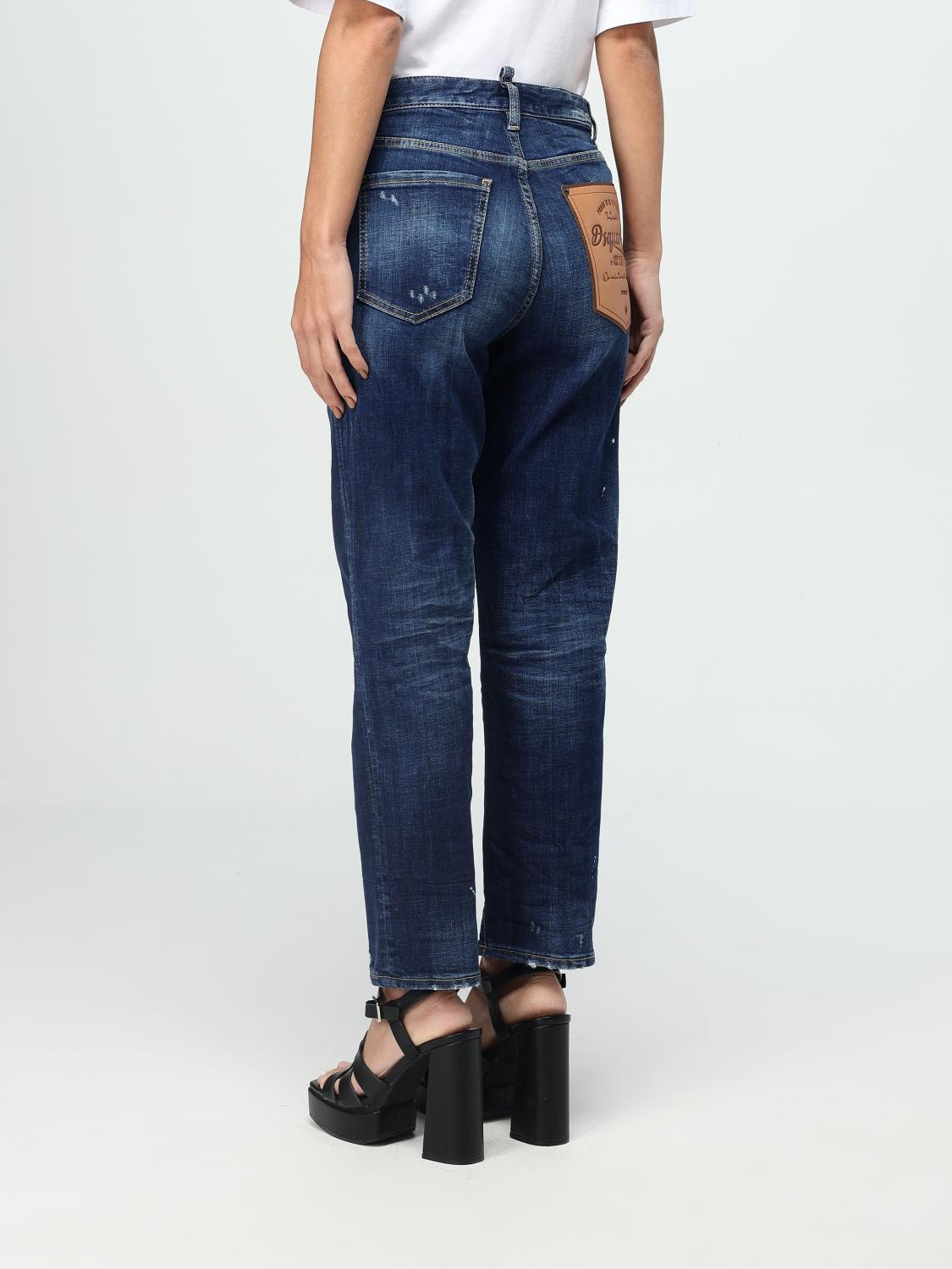 DSQUARED2 JEANS: Jeans woman Dsquared2, Blue - Img 2