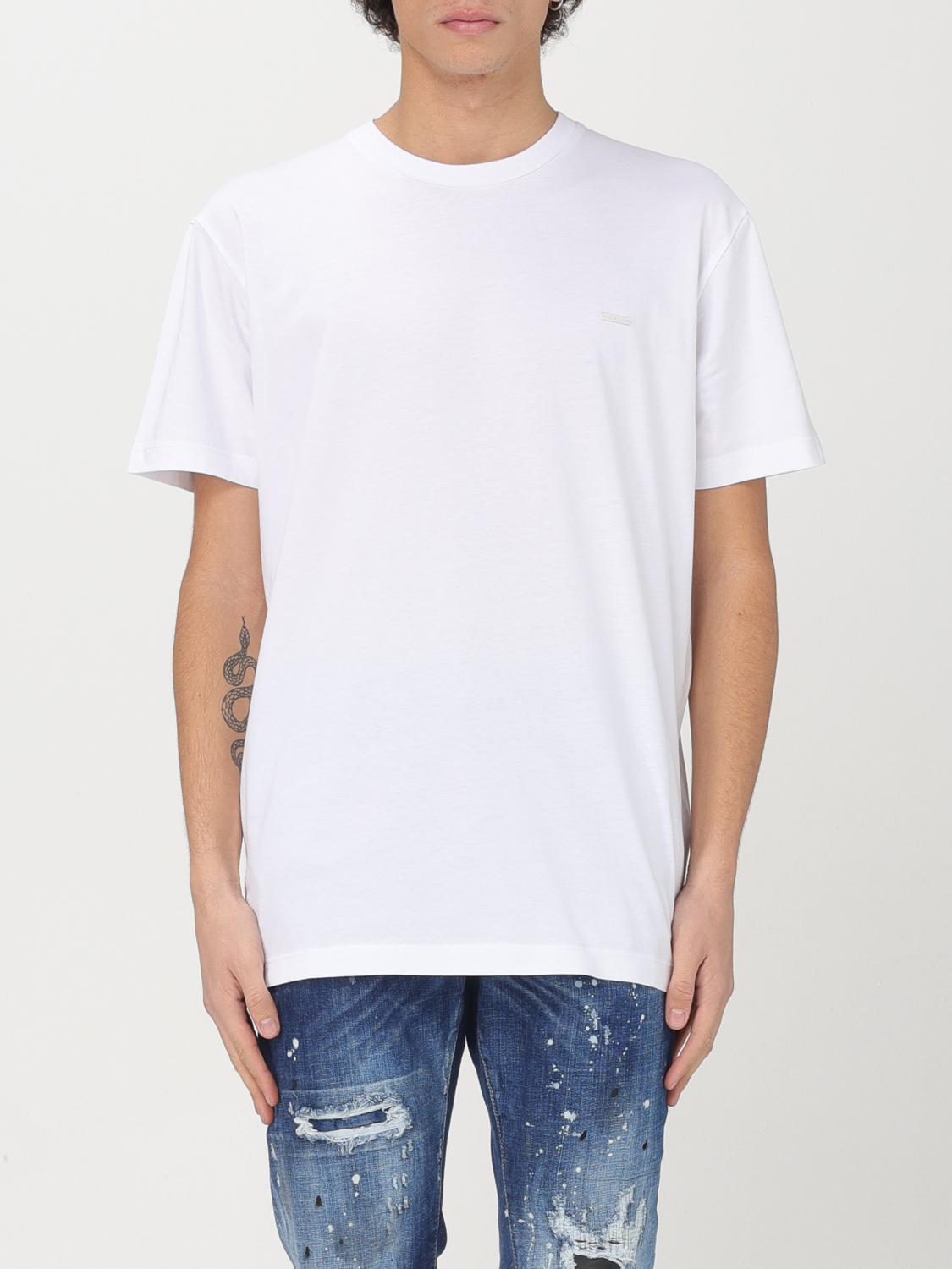 DSQUARED2 T-SHIRT: T-shirt men Dsquared2, White - Img 1