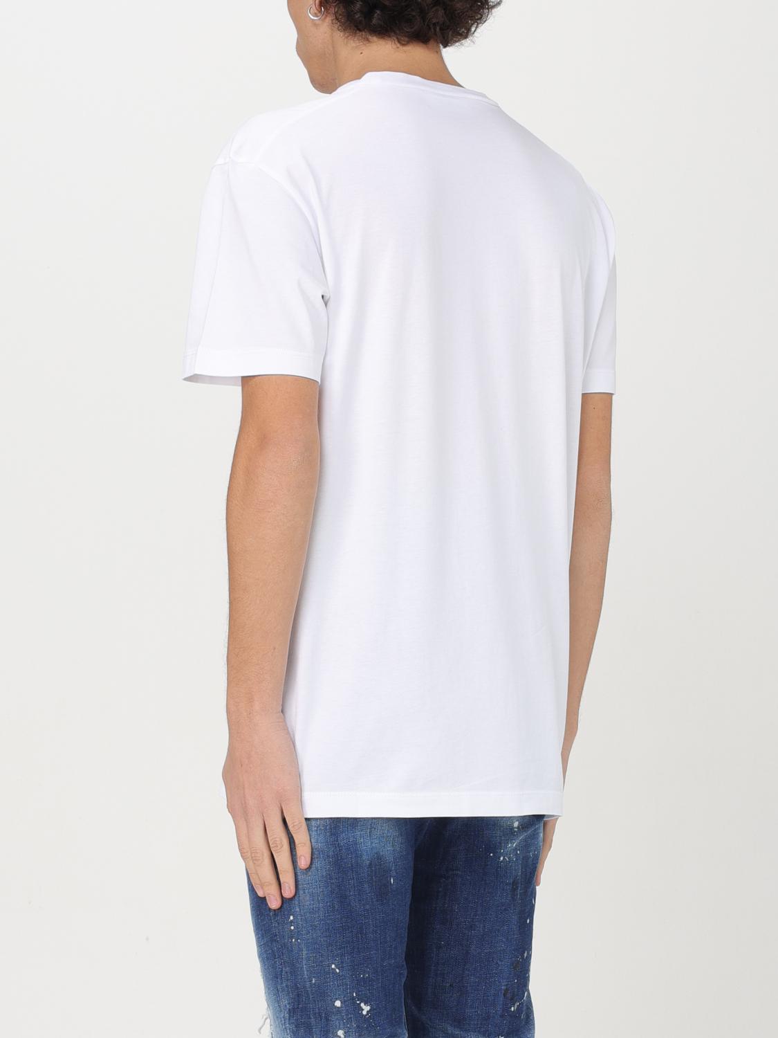 DSQUARED2 T-SHIRT: T-shirt men Dsquared2, White - Img 2