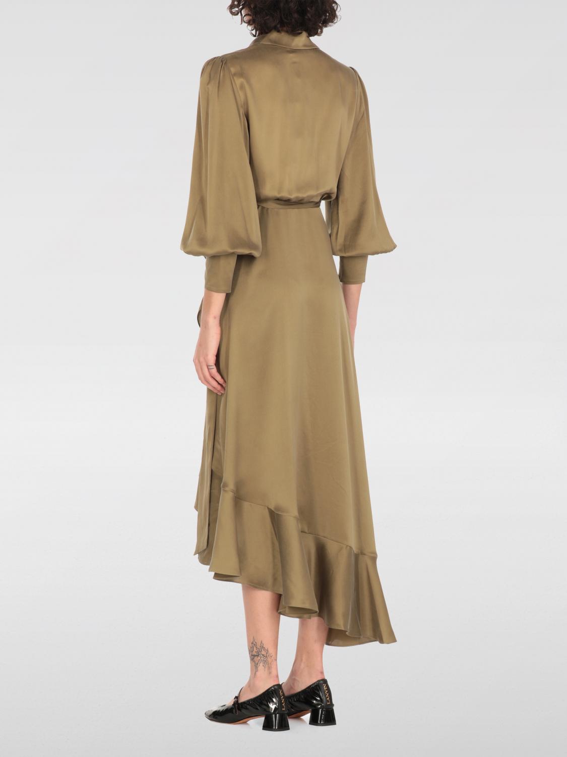 ZIMMERMANN VESTIDO: Vestido de seda Zimmermann, Verde - Img 2