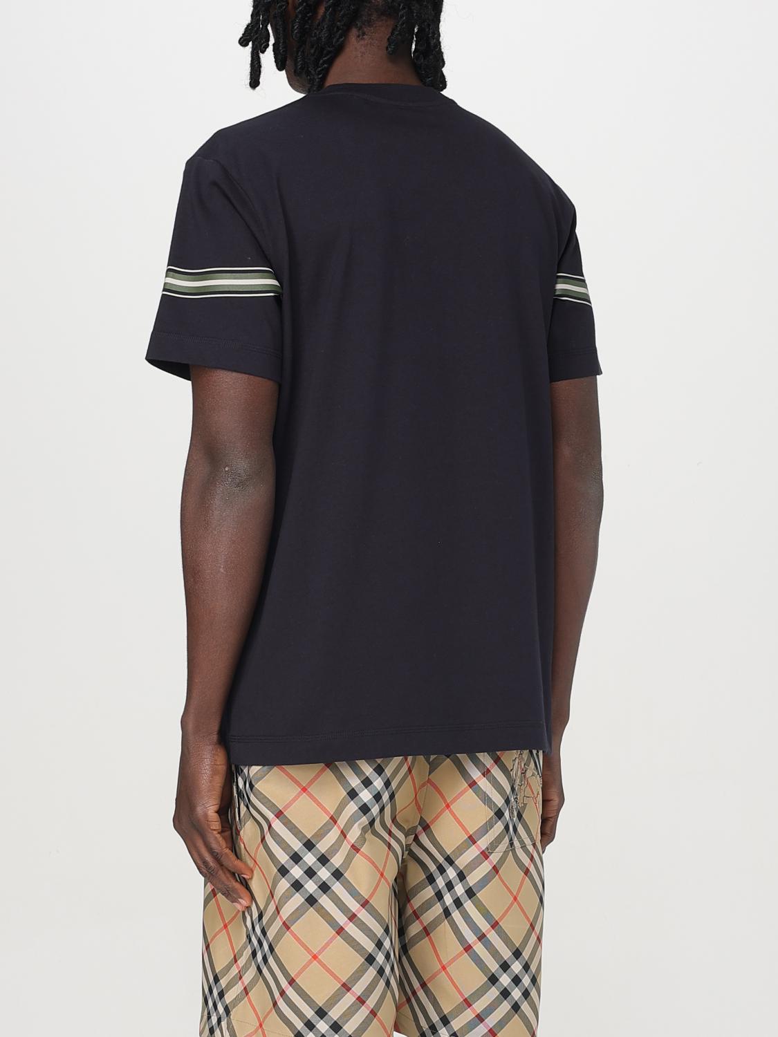 BURBERRY T-SHIRT: T-shirt men Burberry, Blue - Img 3