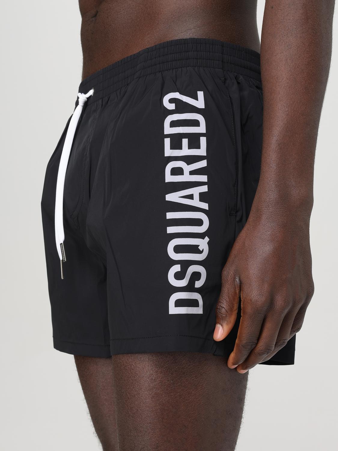 DSQUARED2 BADEMODE: Bademode herren Dsquared2, Schwarz - Img 3